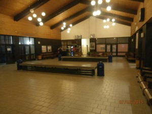 útulný interiér stanice v Šuranoch